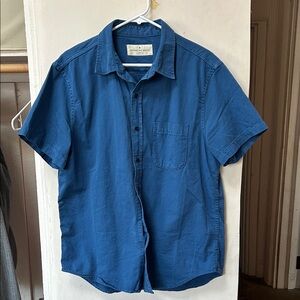imogene + willie NWOT Men's Blue Casual Button Down Shirt